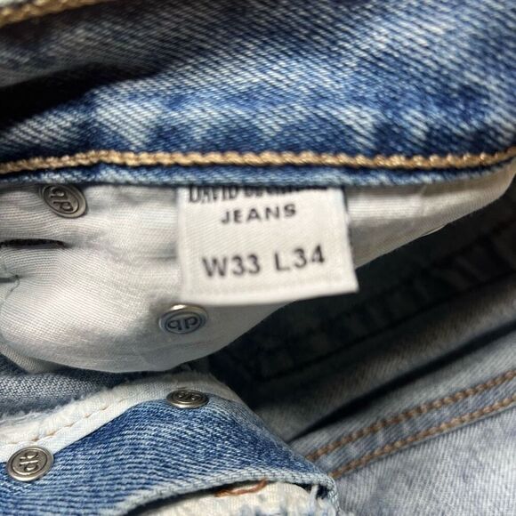 Rare Y2K David Beckham Relaxed Fit Jeans 33 - Picture 12 of 12